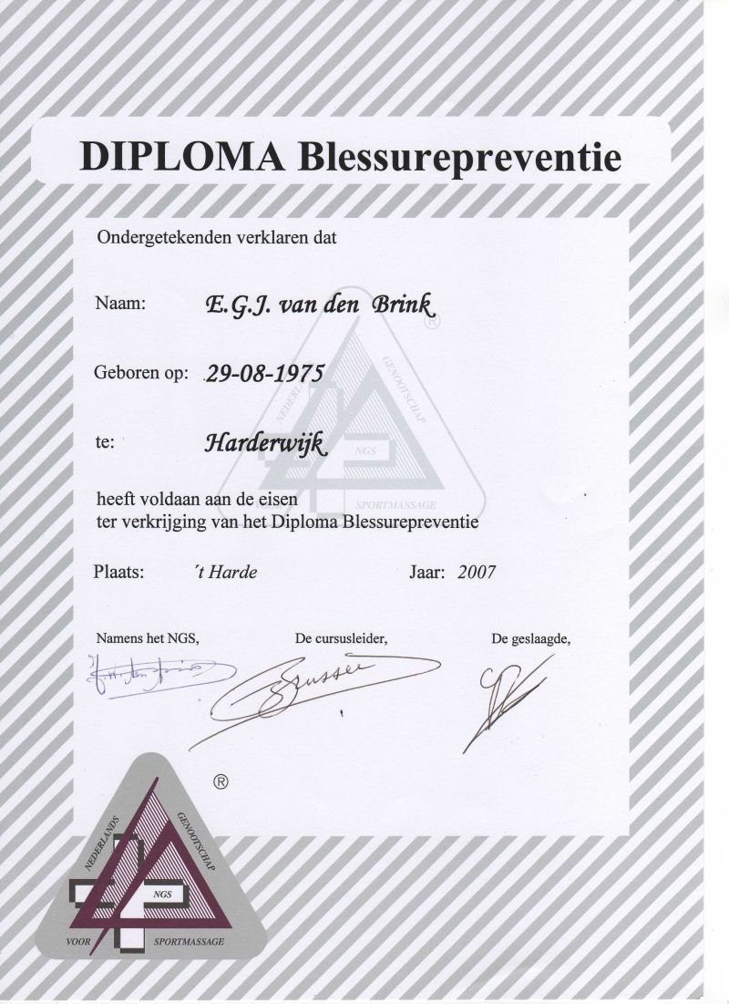 Blessurepreventie